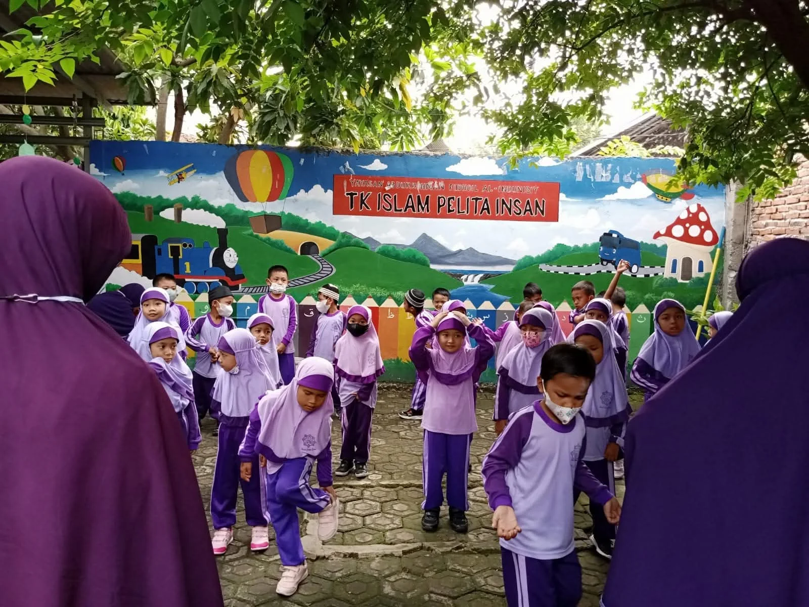 Kegiatan siswa TK Islam Pelita Insan